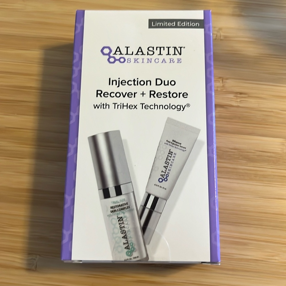 Alastin skincare Injection Duo Recover & Restore with TriHex Technology NIB